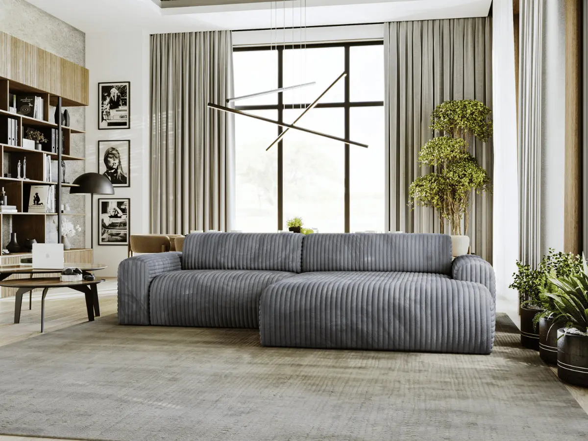 Canapé avec grande méridienne COURCHEVEL – Image 8