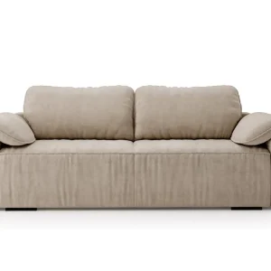 Canapé convertible 3 places avec coffre de rangement GREVIN