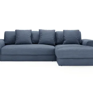 Canapé d'angle avec coussin EIFFEL