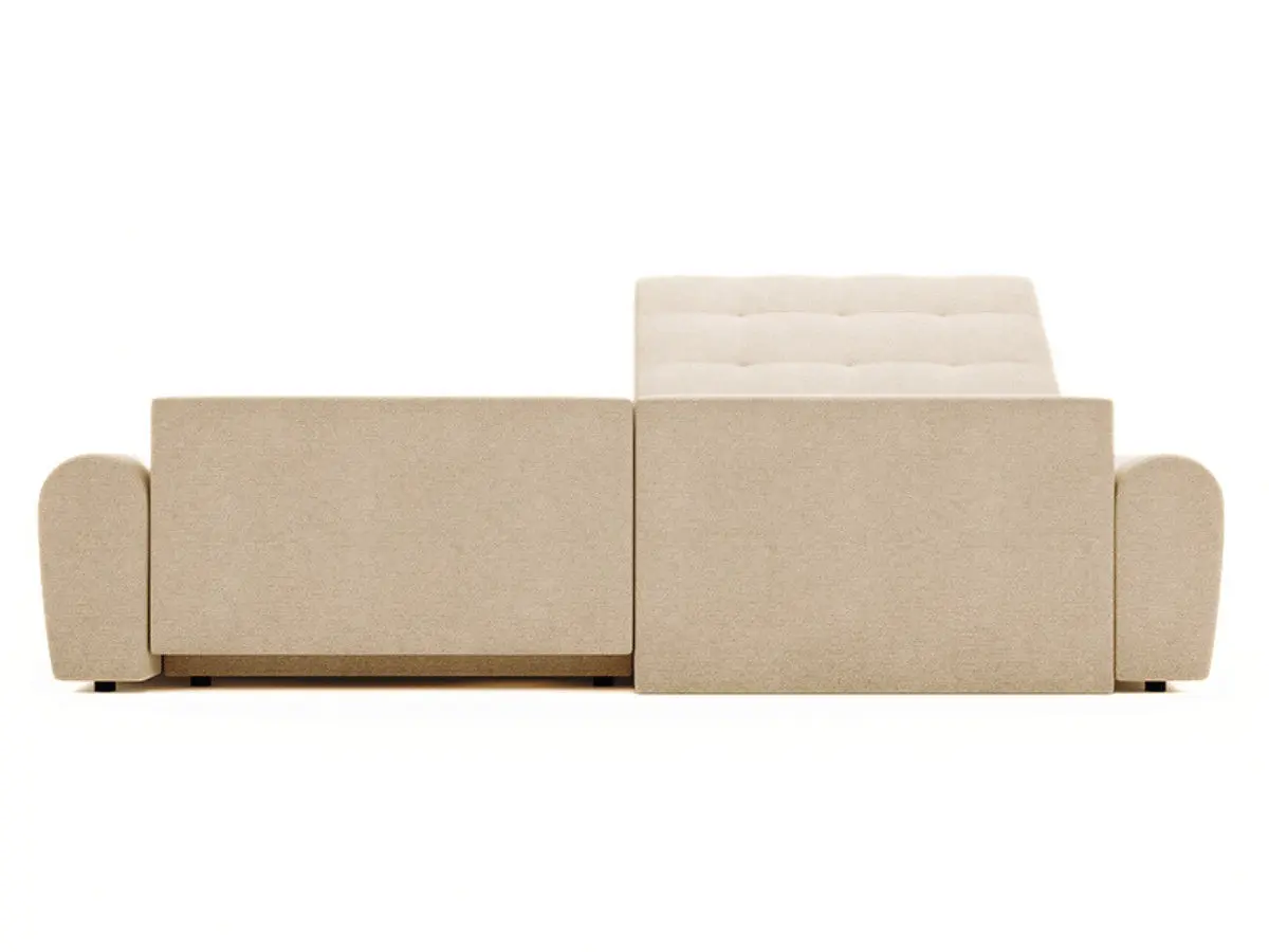 Canapé d'angle convertible avec têtière et coffre GIVERNY – Image 4