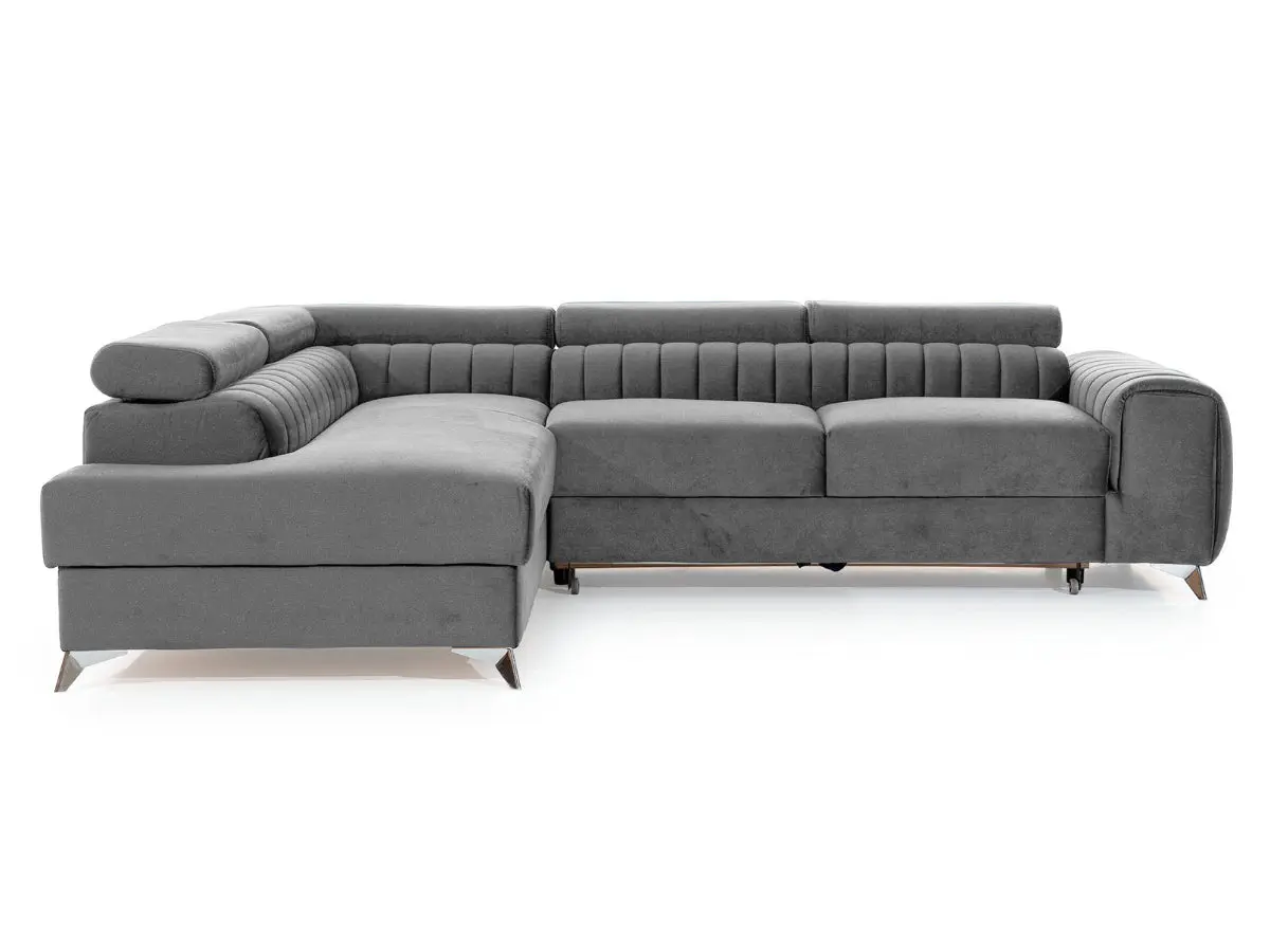 Canapé d'angle convertible têtières relevables SEOUL – Image 8