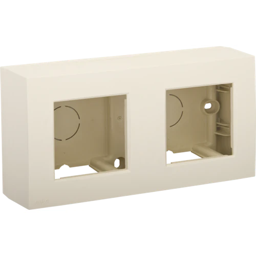 Kit en saillie double pour montage en saillie de 2 appareils apparent Niko (100-80200) – Image 3