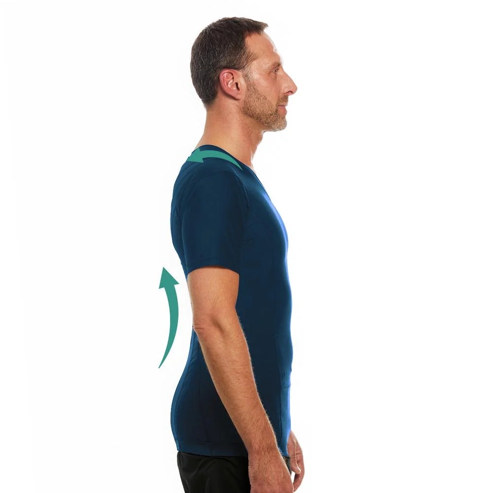 Men's Posture Shirt™ - Bleu – Image 7