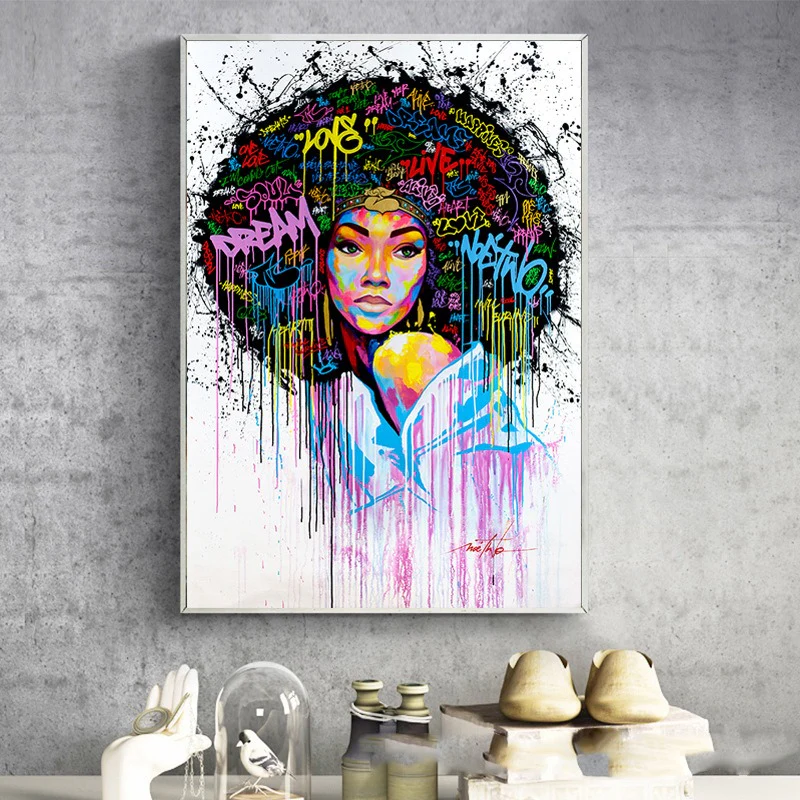 Tableau femme afro – Image 2
