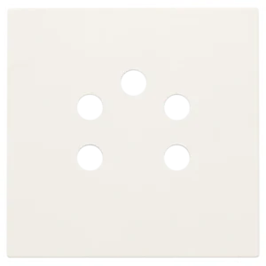 Set de finition pour prise téléphonique à cinq pôles Niko (101-69001)