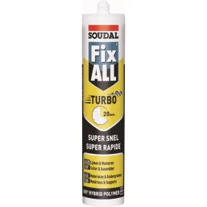 Mastic colle Soudal Fix All Turbo 290ml
