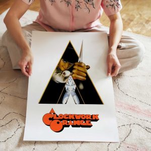 Tableau Affiche A Clockwork Orange (1971)