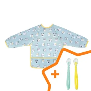 Bavoir manches longues