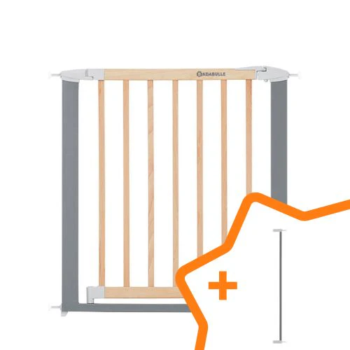 Barriere de sécurité, Fixation pression, Ouverture de 73 à 81,5cm jusqu'à 131.5cm avec extension - Safe & Lock – Image 3