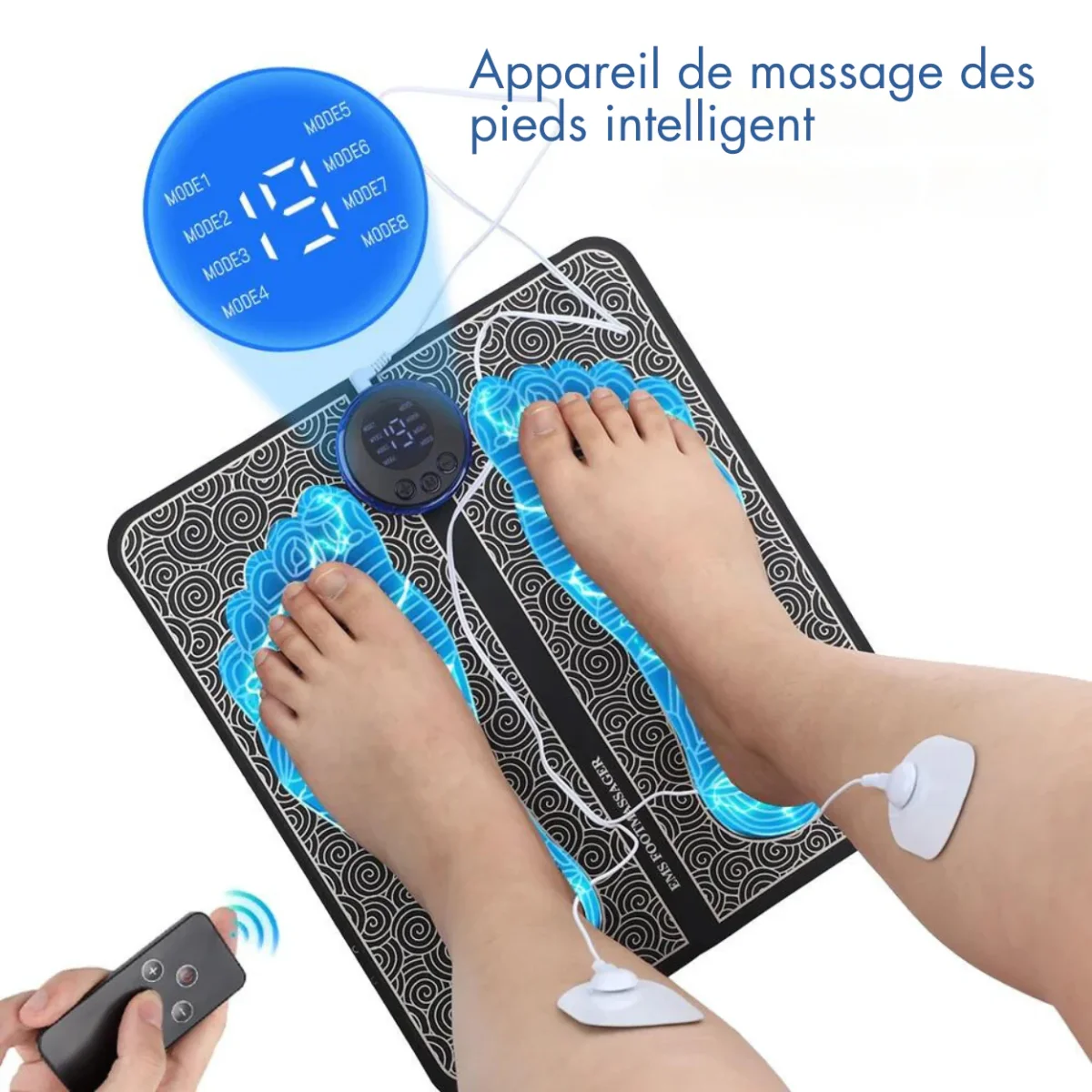 Appareil Massage Pieds EMS Réflexologie Électrique – Image 2