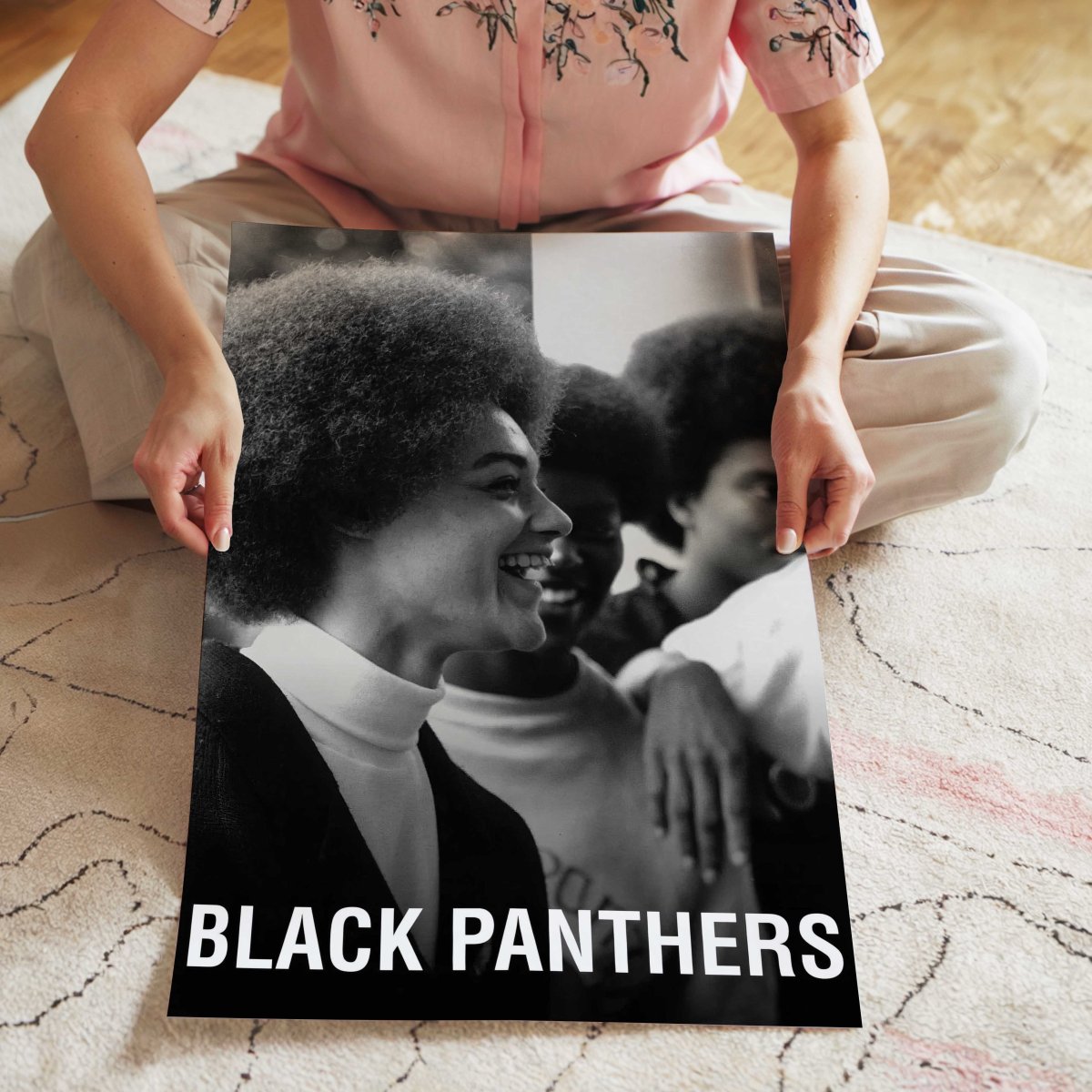 Tableau Affiche Black Panthers (1968)