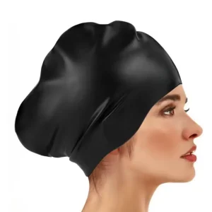 Bonnet de bain XL pour cheveux longs