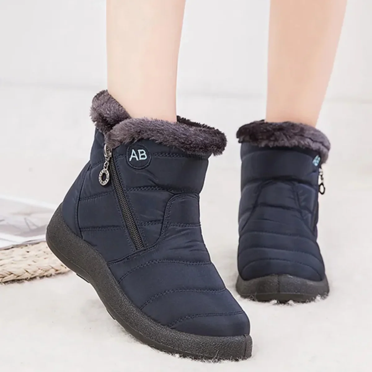 Bottes Hiver Fourrées & Imperméables – Image 9