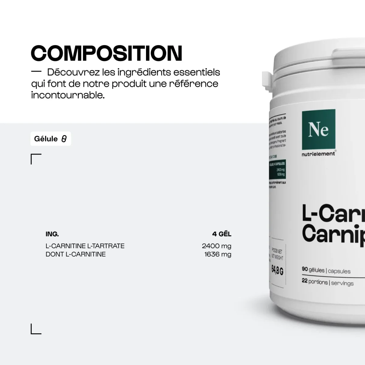 Carnitine Carnipure® en gélules – Image 5