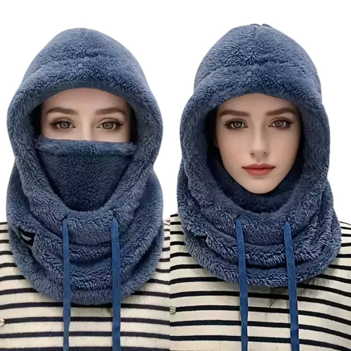 Cagoule Thermique 3-en-1 d'Hiver – Image 2