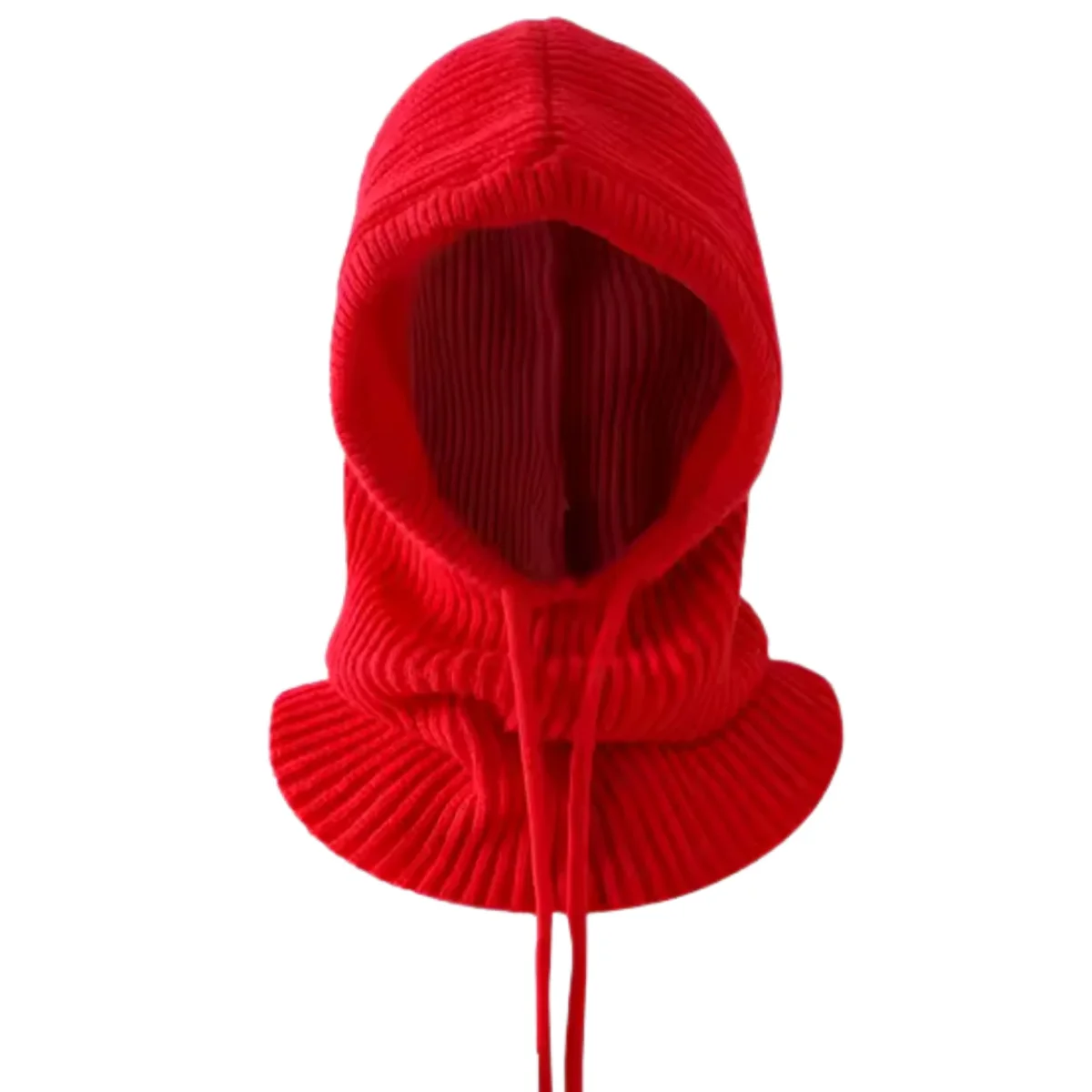 Cagoule Tricotée Unisexe Bonnet à Capuche – Image 5