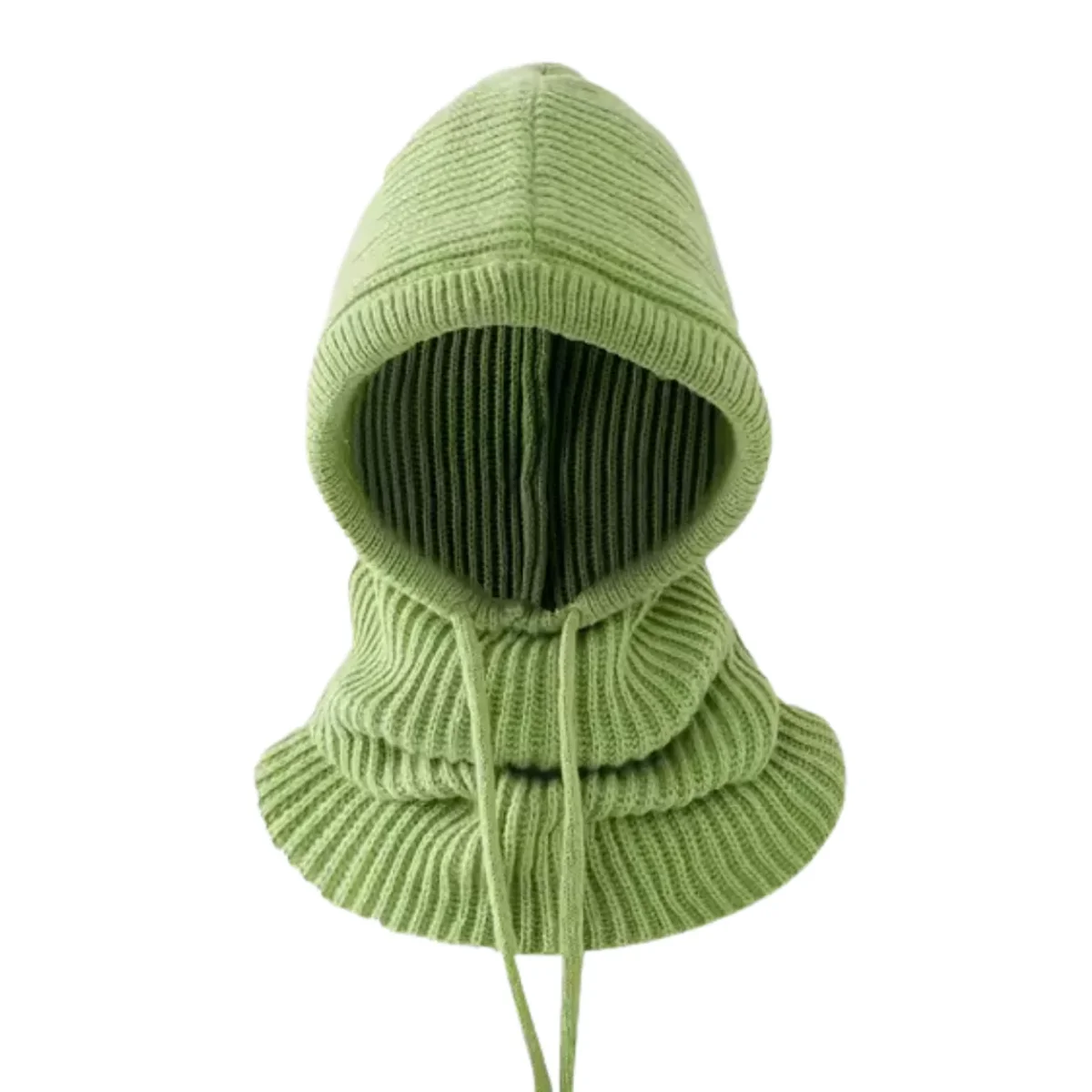 Cagoule Tricotée Unisexe Bonnet à Capuche – Image 4