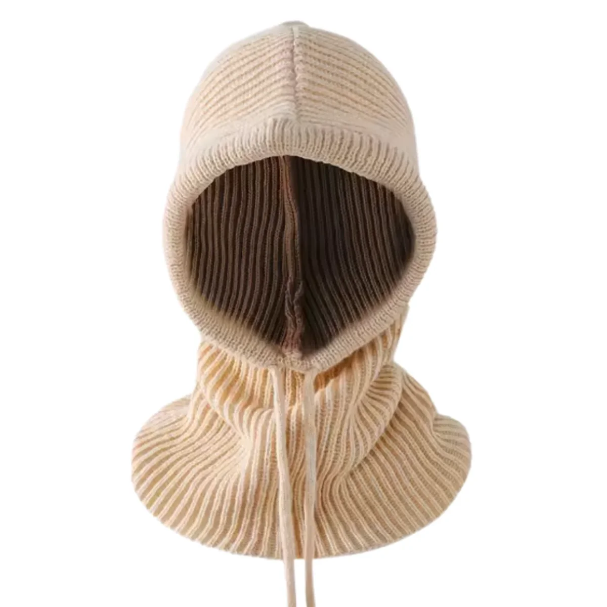 Cagoule Tricotée Unisexe Bonnet à Capuche – Image 7