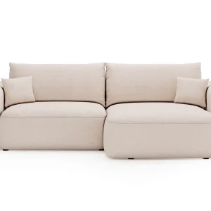 Canapé d'angle convertible avec grande méridienne - TROCADERO