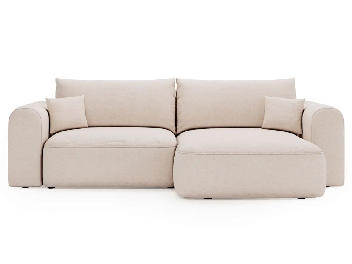 Canapé d'angle convertible avec grande méridienne - TROCADERO – Image 2