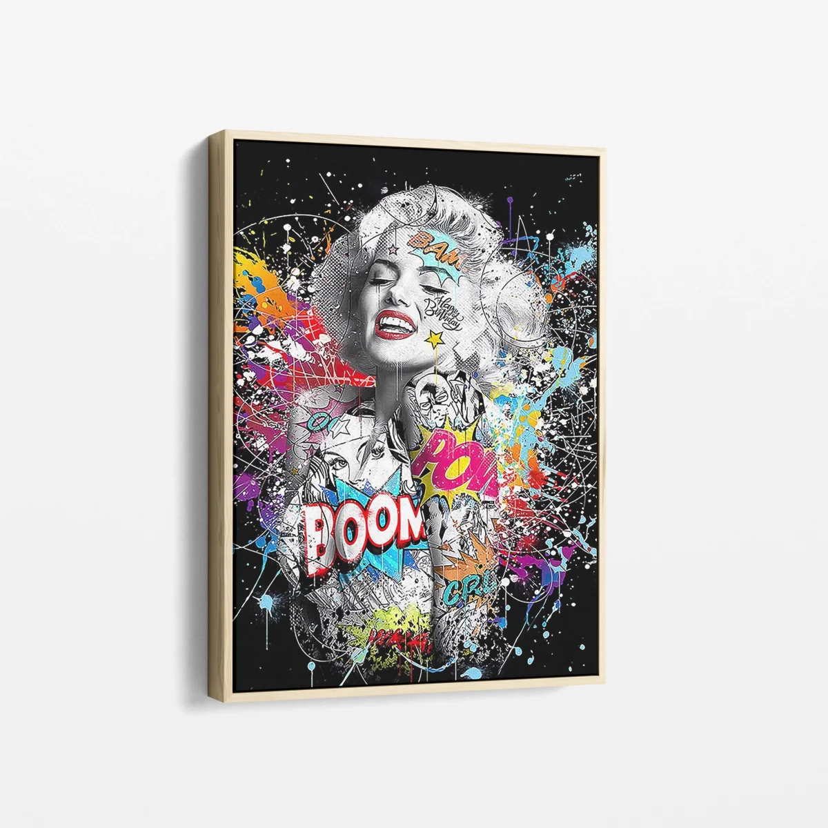 Tableau Pop Art "Explosion Iconique" – Image 5