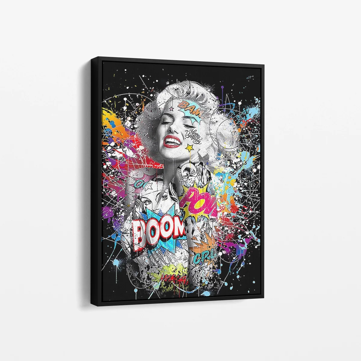 Tableau Pop Art "Explosion Iconique" – Image 3