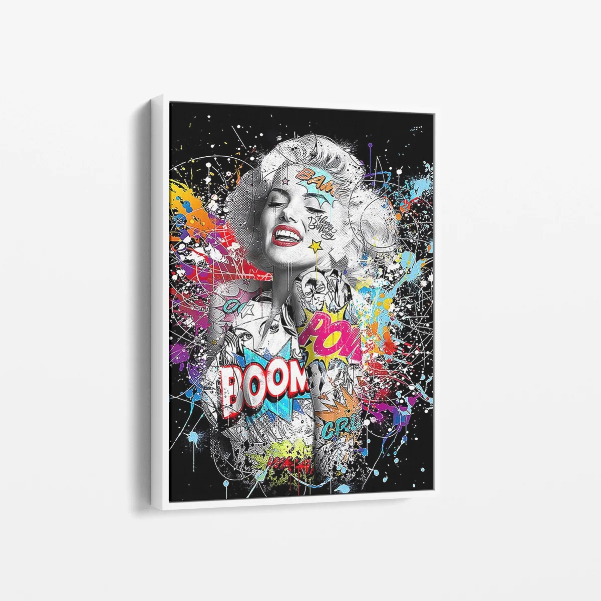 Tableau Pop Art "Explosion Iconique" – Image 4