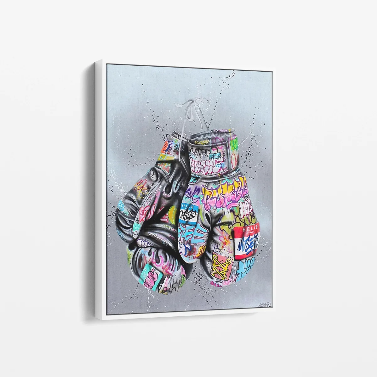 Tableau Pop Art "Graffiti Gloves" – Image 4