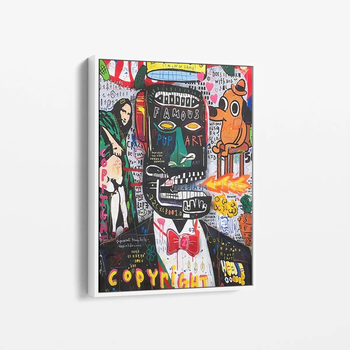 Tableau Pop Art "Famous Copyright" – Image 3