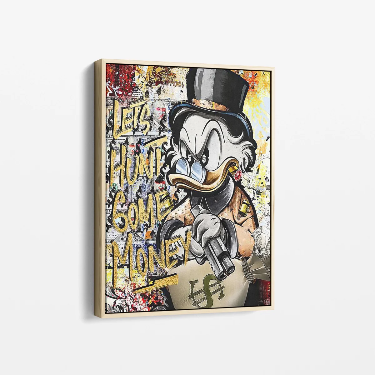 Tableau Pop Art "Chasse au Trésor" – Image 5