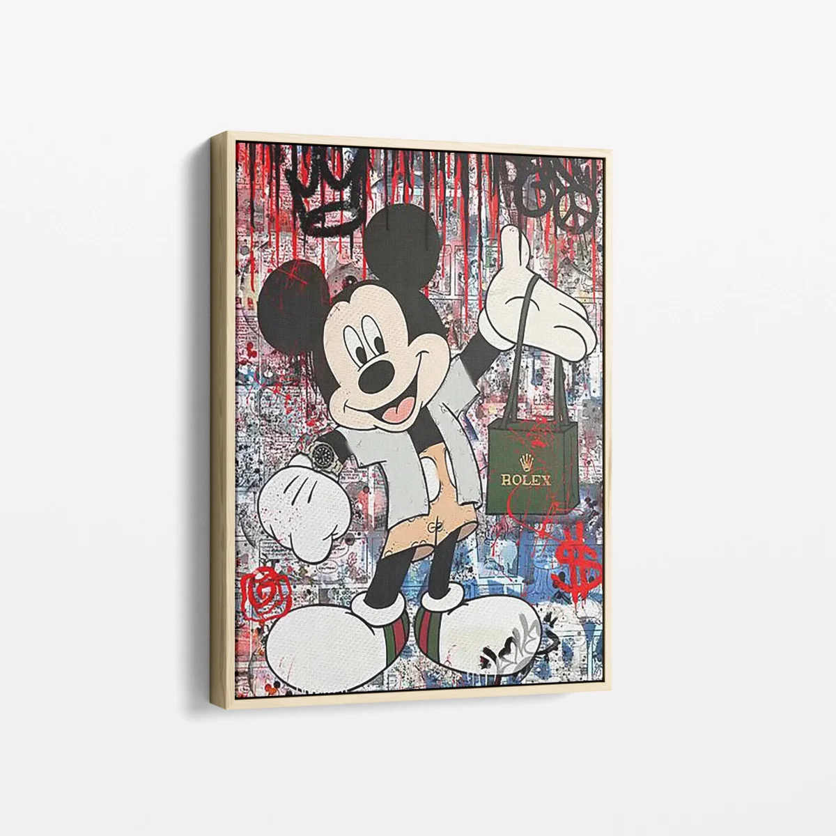 Tableau Pop Art "Mickey de Luxe" – Image 8