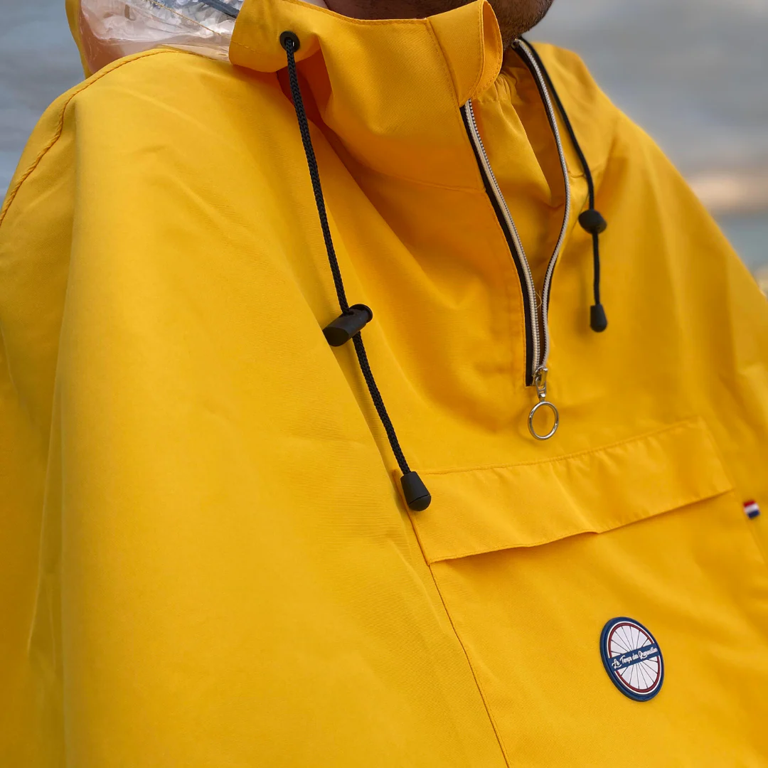 Cape De Pluie Vélo Style Poncho - Le Temps Des Grenouilles – Image 4