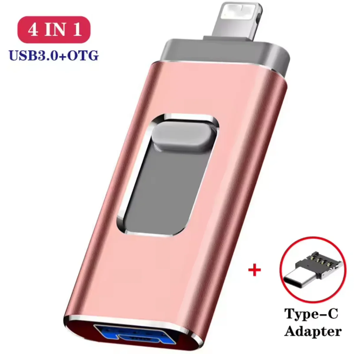 Clé USB 4-en-1 iFlashDrive™ pour iPhone Android & PC – Image 7