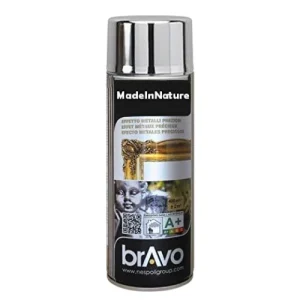 Bombe aérosol peinture Nespoli chrome argent