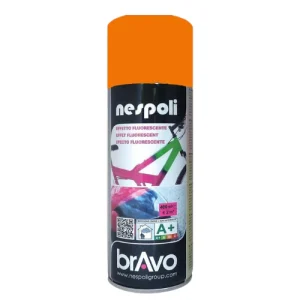 Bombe aérosol peinture Nespoli orage fluo