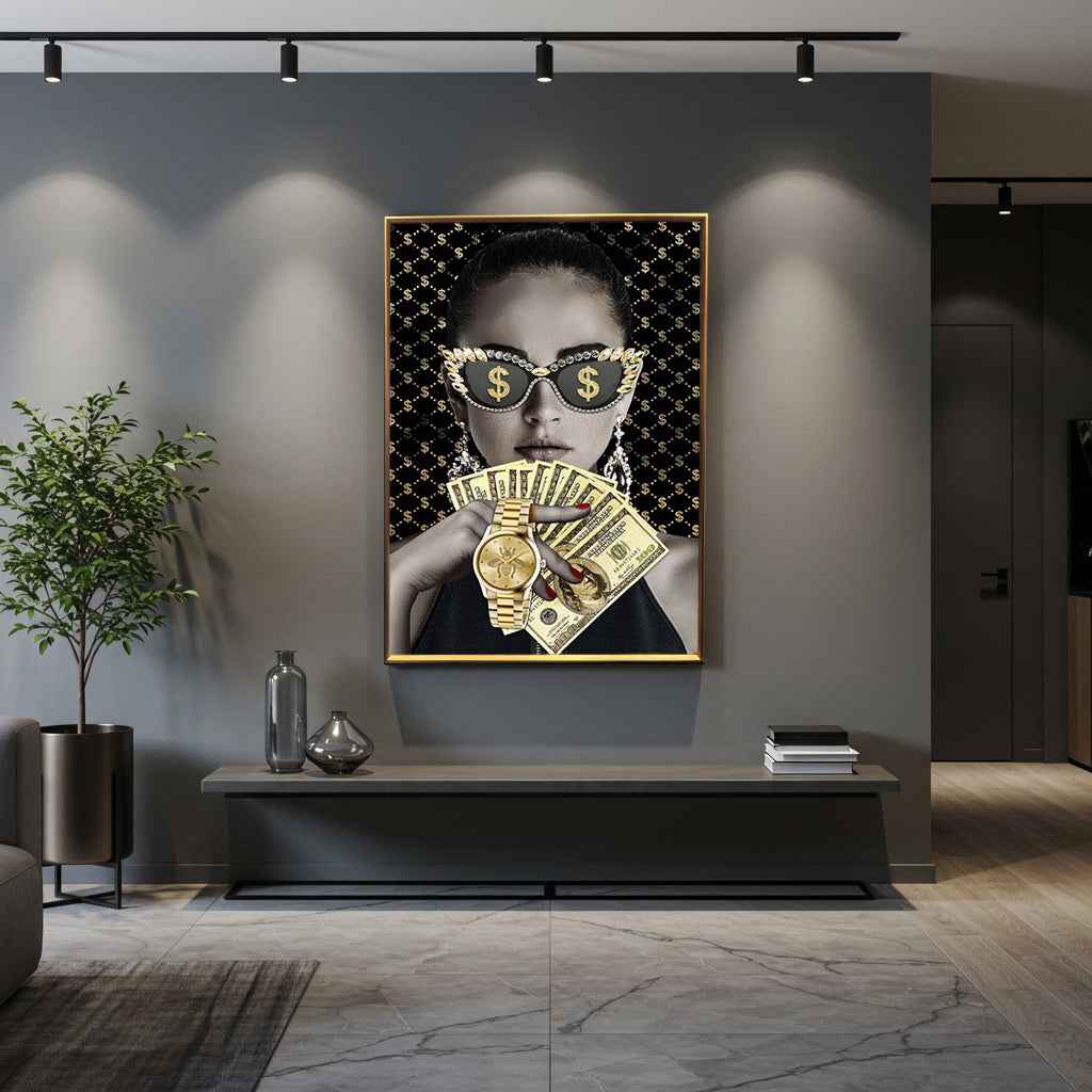 Tableau Reine de la Richesse – Art de Luxe - Décoration Moderne – Image 3