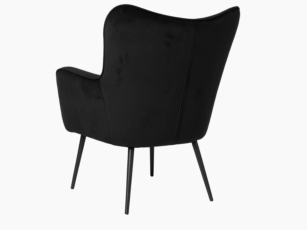 Fauteuil en velours design - ERGO – Image 8