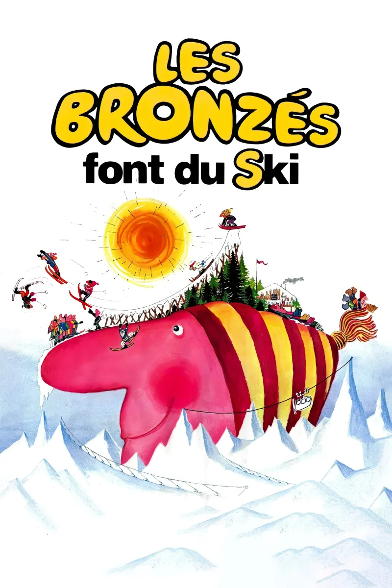 Tableau Affiche French Fried Vacation 2 The Bronzés Go Skiing (1979) – Image 7