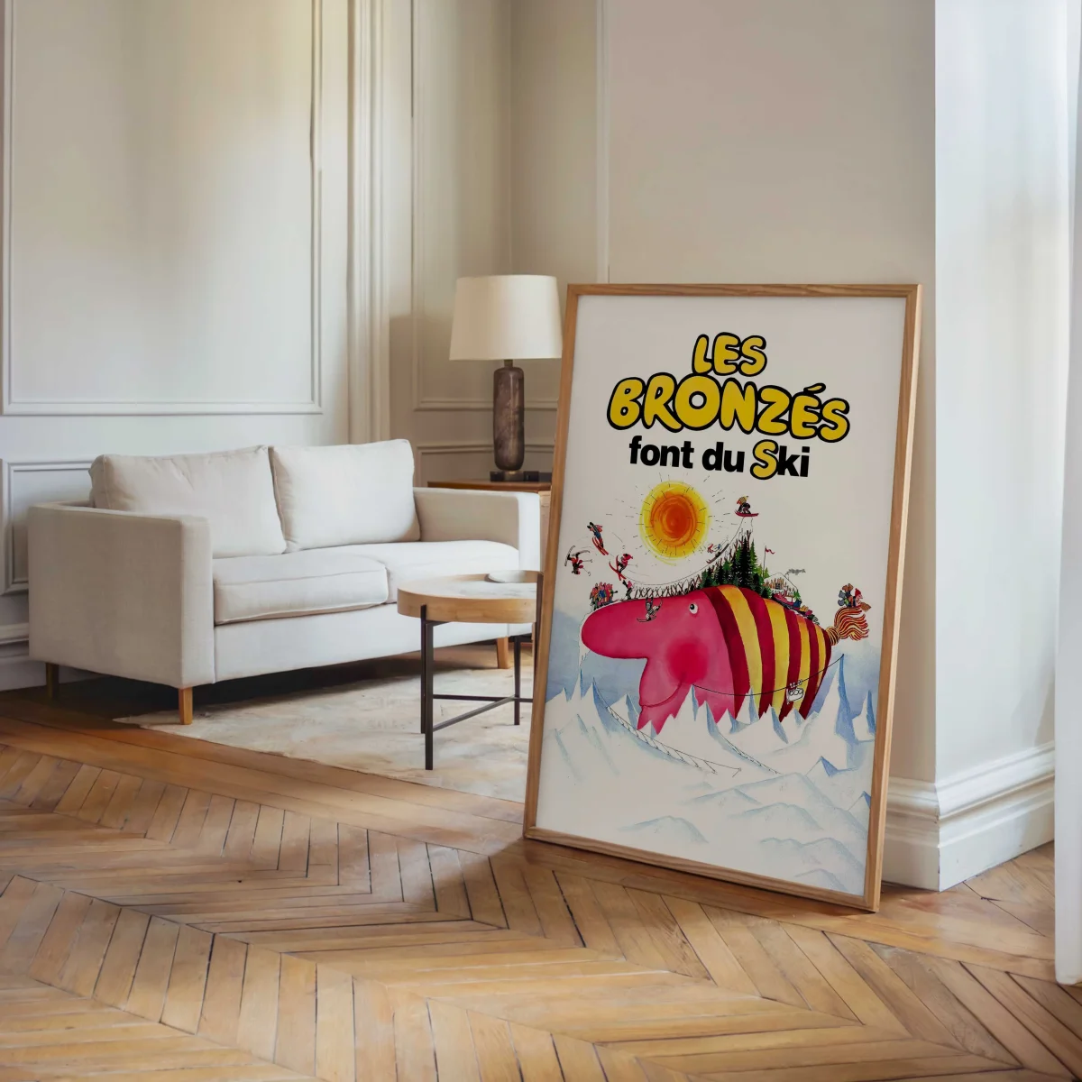 Tableau Affiche French Fried Vacation 2 The Bronzés Go Skiing (1979) – Image 3