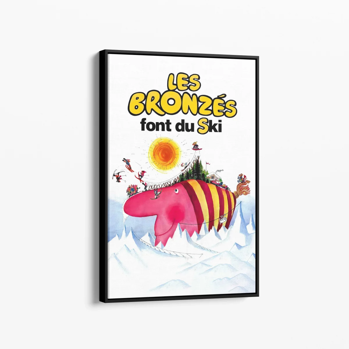 Tableau Affiche French Fried Vacation 2 The Bronzés Go Skiing (1979) – Image 4