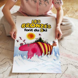 Tableau Affiche French Fried Vacation 2 The Bronzés Go Skiing (1979)