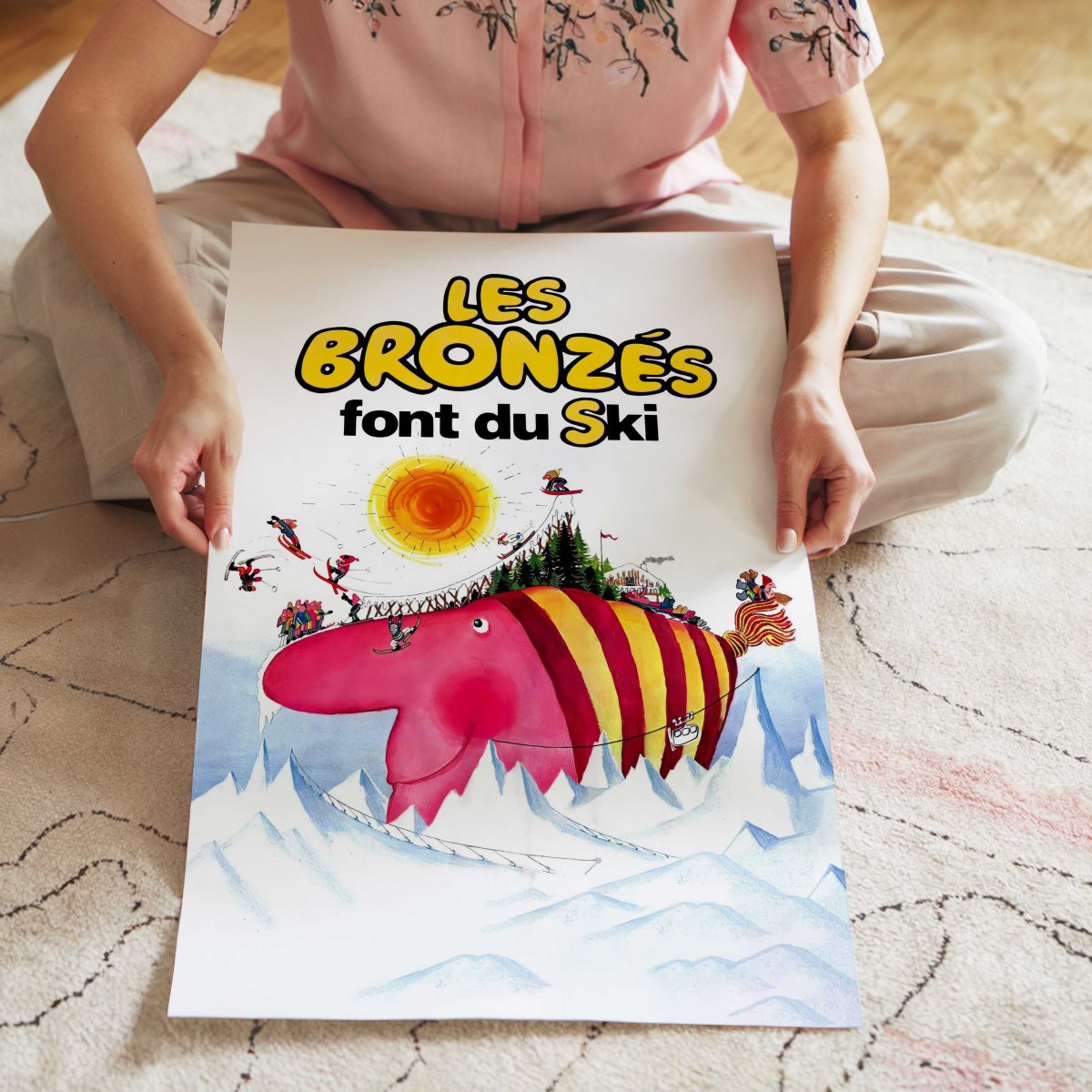 Tableau Affiche French Fried Vacation 2 The Bronzés Go Skiing (1979)