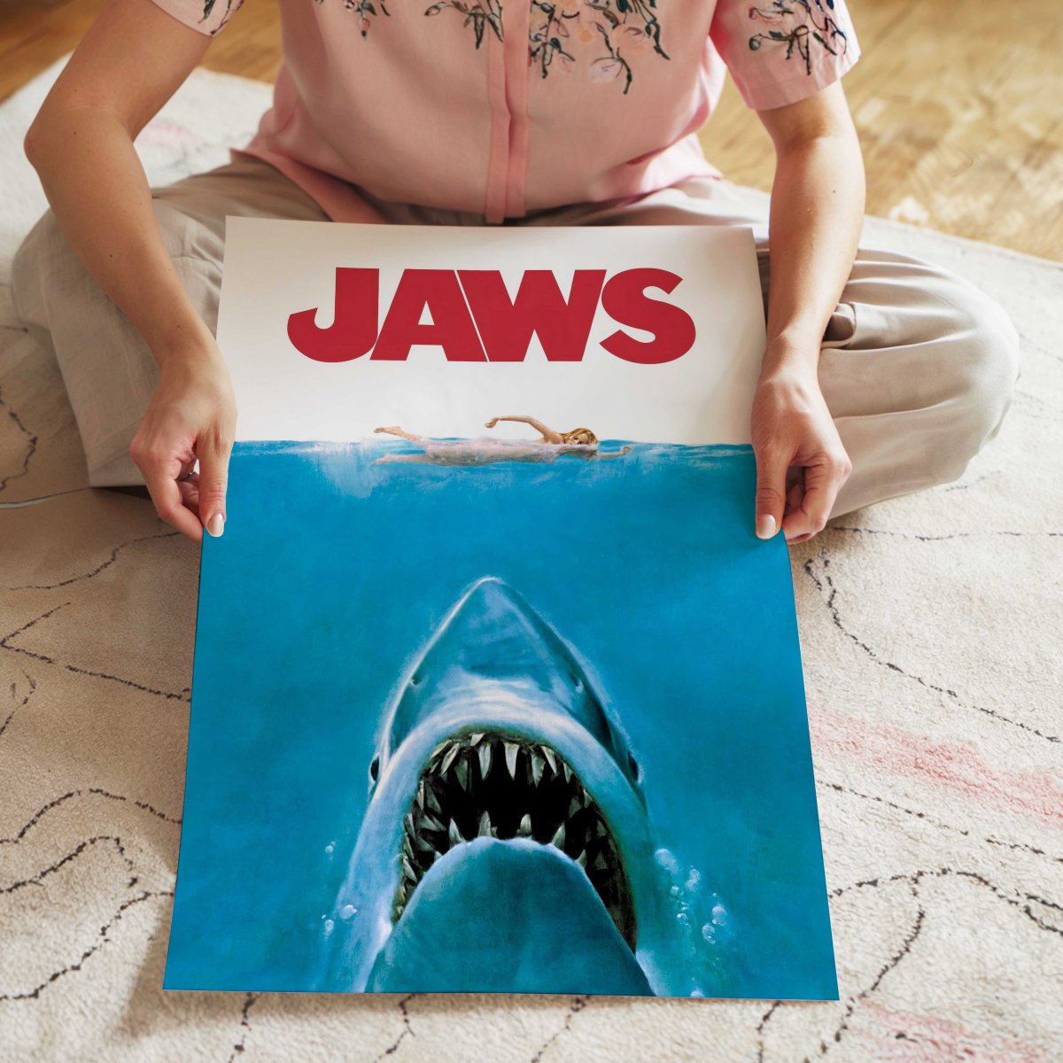 Tableau Affiche Jaws (1975)