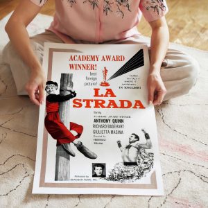 Tableau Affiche La Strada (1954)