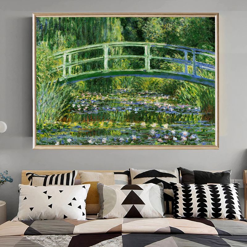 Le Bassin aux Nymphéas, Harmonie Verte - Claude Monet – Image 3