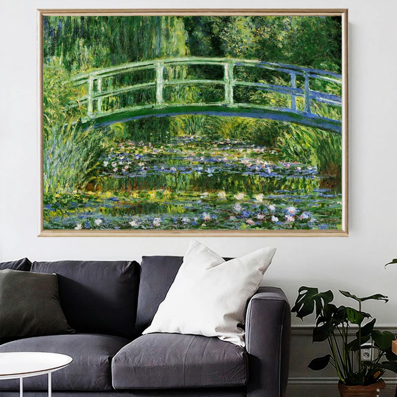 Le Bassin aux Nymphéas, Harmonie Verte - Claude Monet – Image 2