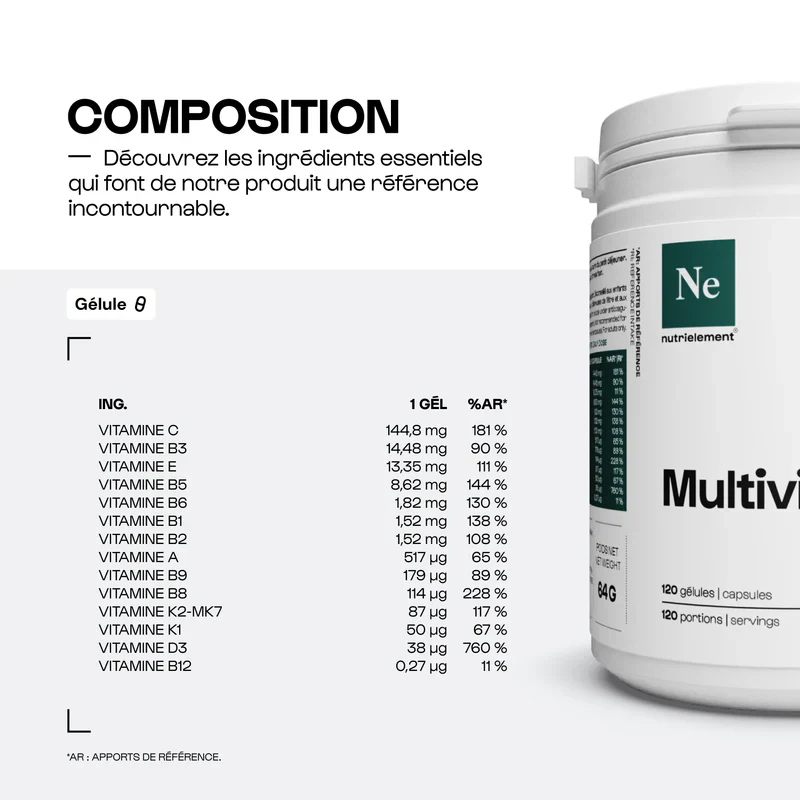 Multivitamines Max en gélules – Image 5