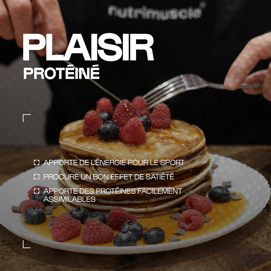 Mix pancakes protéinés au chocolat – Image 3