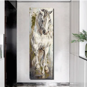 Peinture cheval moderne