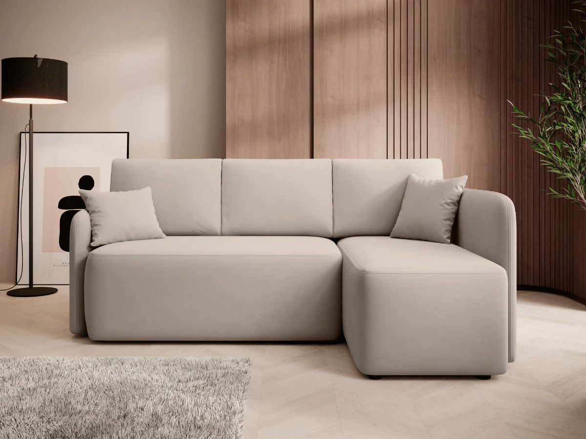 Canapé d'angle convertible petite taille GARNIER – Image 8